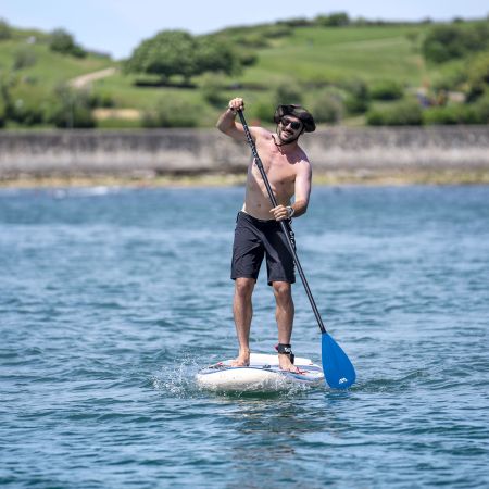 SUP-доска "Magma" 340х84х15см, насос, весло, лиш, киль, ремнабор, сумка, до 150кг, Aqua Marina BT-23MAP
