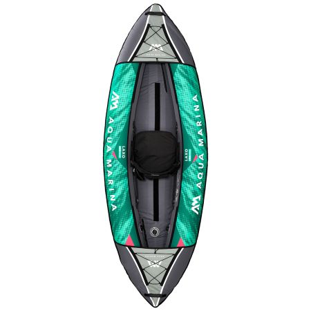 Надувной каяк "Laxo-285" 285x90см, весло, сиденье, киль, сумка, до 110кг, Aqua Marina LA-285