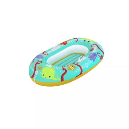 Надувная лодочка 137х89см "Крабики" 3-6 лет, Bestway 34009 BW