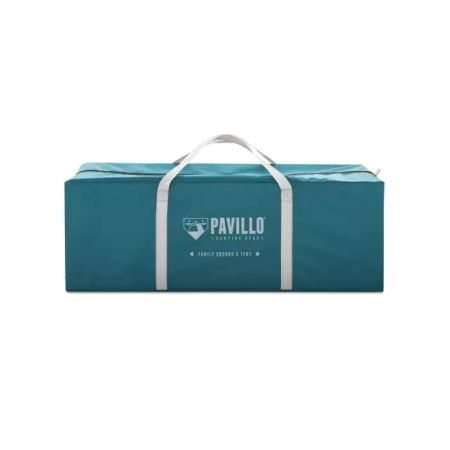 Палатка 6-местная 490x280x200см "Family Ground 6" 2 слоя, 190T polyester PU, 3000мм, 120гр/м2 PE, Bestway 68094 BW