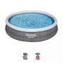 Бассейн Fast Set 366х76см, 5377л, фил.-насос 1249л/ч, Bestway 57445 BW