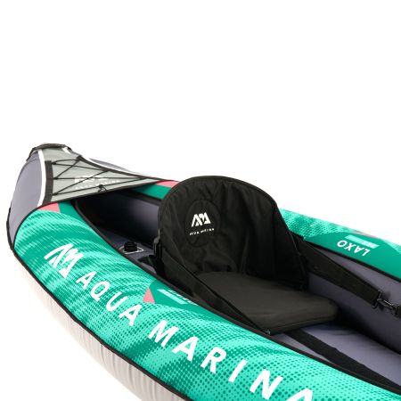 Надувной каяк "Laxo-285" 285x90см, весло, сиденье, киль, сумка, до 110кг, Aqua Marina LA-285