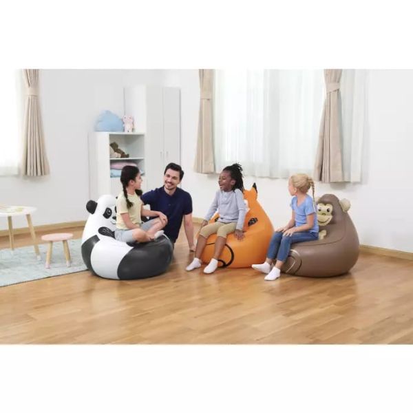 Надувное кресло 72х72см "Cozy Critters", 3 вида, Bestway 75116 BW