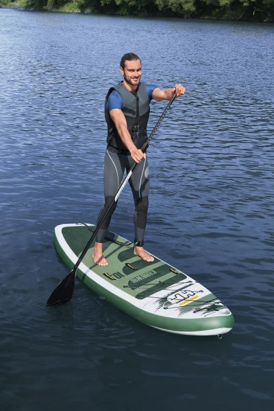 SUP-доска "Kahawai" 310x86x15см, насос, весло, лиш, ремнабор, сумка, до 140кг, Bestway 65308 BW