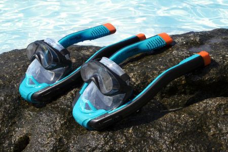 Маска полнолицевая для снорклинга SeaClear Flowtech, р-р L/XL, от 14 дней, Bestway 24058 BW