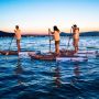 SUP-доска "BT-24GL" 315х79х15см, Ambient Light System, киль, лиш, до 140кг, Aqua Marina BT-24GL