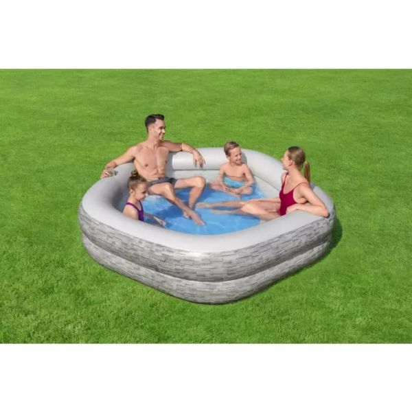 Детский надувной бассейн 213х206х53см "Splash Paradise", 575л, от 6 лет, Bestway 54423 BW
