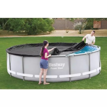 Тент для каркасного бассейна 427см (D427см), Bestway 58248 BW