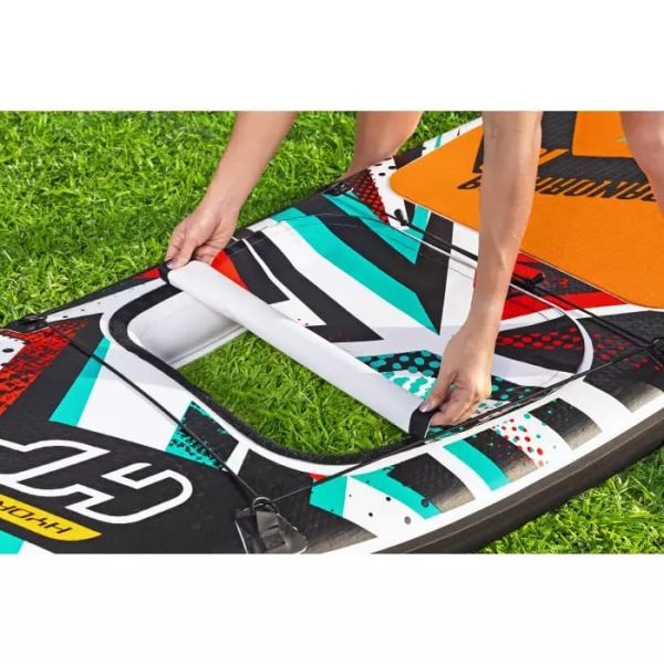 SUP-доска "Breeze Panorama" 305x84x12см, насос, весло, лиш, ремнабор, сумка, до 110кг, Bestway 65377 BW