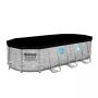 Каркасный бассейн Power Steel 549х274х122см, "Камень" 13430л, фил.-нас 5678л/ч, лестн, тент, Bestway 56716 BW
