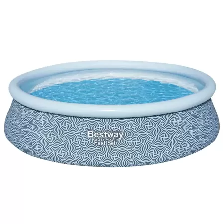 Бассейн Fast Set 457х107см, 12362 л, фил.-насос 2006л/ч, лестн., Bestway 57372 BW