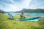 Надувная байдарка Kayak Glider-412 412x83х42см, весла, сиденья, киль, до 180кг, Aqua Marina PA-25GD02