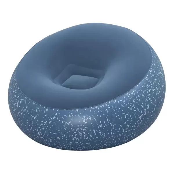 Надувное кресло 112x112x66см "Inflate-A-Chair" синее, до 100кг