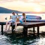 SUP-доска "BT-24GL" 315х79х15см, Ambient Light System, киль, лиш, до 140кг, Aqua Marina BT-24GL