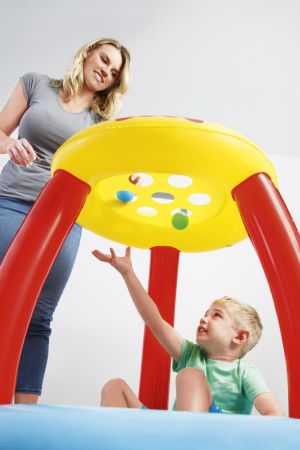 Игровой центр 89x89x84см "Зверюшки Fisher Price" с мячами (15шт), от 2 лет, Bestway 93541 BW