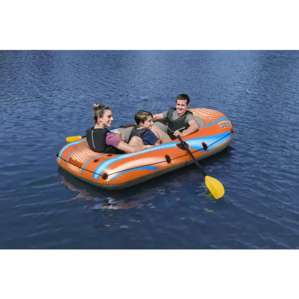 Надувная лодка "Kondor Elite 3000" 246х122см, весла, насос, до 200кг, Bestway 61145 BW