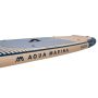 SUP-доска "Magma" 340х84х15см, насос, весло, лиш, киль, ремнабор, сумка, до 150кг, Aqua Marina BT-23MAP