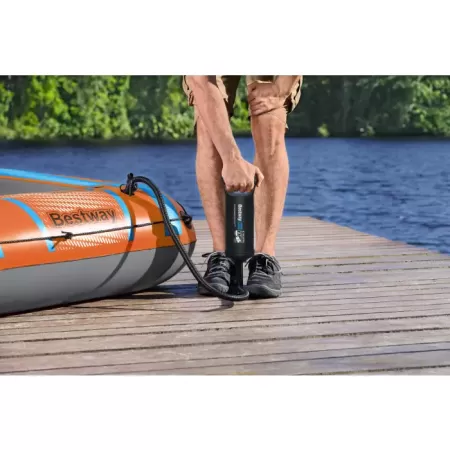 Надувная лодка "Kondor Elite 3000" 246х122см, весла, насос, до 200кг, Bestway 61145 BW