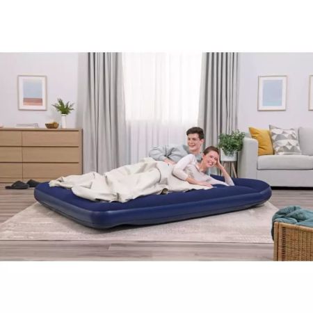 Надувной матрас 152х203х28см, встр.ножной насос, до 300кг, Bestway 67226 BW