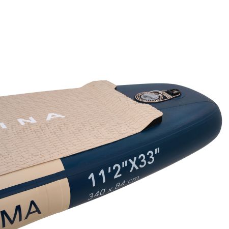 SUP-доска "Magma" 340х84х15см, насос, весло, лиш, киль, ремнабор, сумка, до 150кг, Aqua Marina BT-23MAP