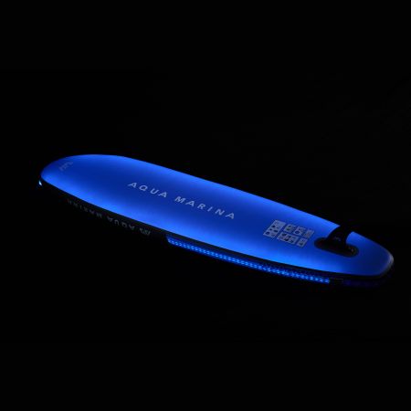 SUP-доска "BT-24GL" 315х79х15см, Ambient Light System, киль, лиш, до 140кг, Aqua Marina BT-24GL