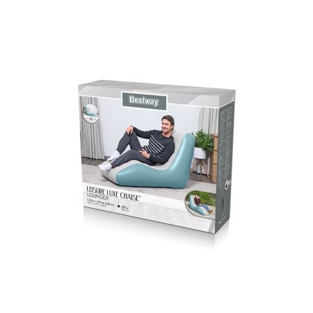 Надувное кресло "Leisure Luxe" 133x79x88см, до 100 кг, Bestway 75127 BW