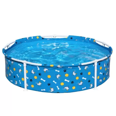 Каркасный бассейн для животных 122х30,5см  "Fetchin' Fun Pet Play Pool" , Bestway 561KM BW