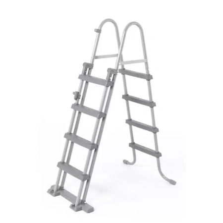 Каркасный бассейн Power Steel 488x122см "Камень" 19480л, фил.-нас. 5678л/ч, лестн., тент, попл.-доз., Bestway 56966 BW