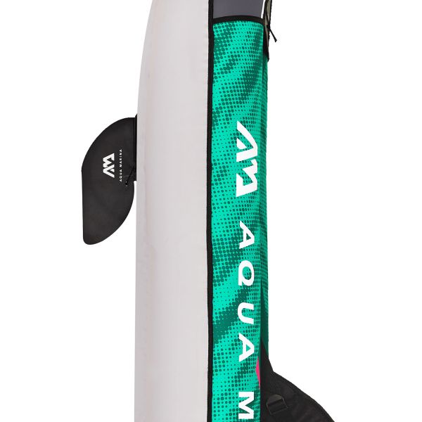 Надувной каяк "Laxo-285" 285x90см, весло, сиденье, киль, сумка, до 110кг, Aqua Marina LA-285