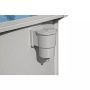 Стальной бассейн Hydrium 500х360х120см, 16296л, песч.фил.-нас 3028л/ч, лестн, тент, подст, попл.-доз, Bestway 56586 BW