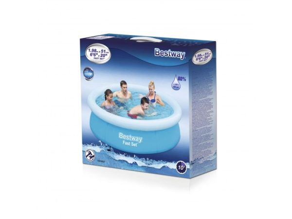 Бассейн Fast Set 198х51см, 1126л, Bestway 57252 BW