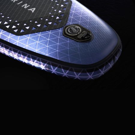 SUP-доска "BT-24GL" 315х79х15см, Ambient Light System, киль, лиш, до 140кг, Aqua Marina BT-24GL