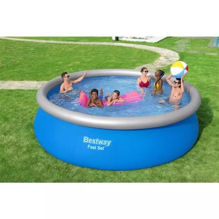 Бассейн Fast Set 457х122см, 13807л, фил.-насос 3028л/ч, лестница, Bestway 57289 BW