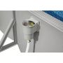 Стальной бассейн Hydrium 500х360х120см, 16296л, песч.фил.-нас 3028л/ч, лестн, тент, подст, попл.-доз, Bestway 56586 BW