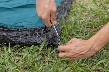 Палатка 4-местная "Alpine Dome 4 Tent" (70см+210см)x240x140см, полиэстер 190Т, 2000мм, 110гр/м2 РЕ, Bestway 68141 BW