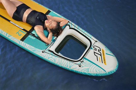 SUP-доска "Panorama" 340х89х15см, насос, весло, лиш, ремнабор, сумка, до 150кг, Bestway 65363 BW