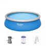 Бассейн Fast Set 457х122см, 13807л, фил.-насос 3028л/ч, лестница, Bestway 57289 BW