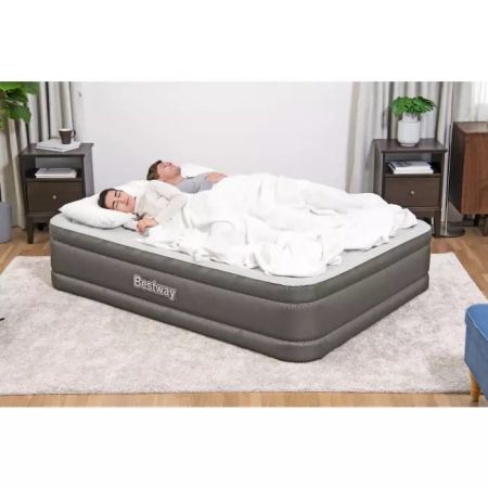 Надувная кровать 152х203х46см, встр.насос 220В, до 300кг, Bestway 69050 BW