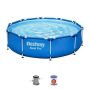 Каркасный бассейн Steel Pro 305х76см, 4678л, фил.-насос 1249л/ч, Bestway 56679 BW